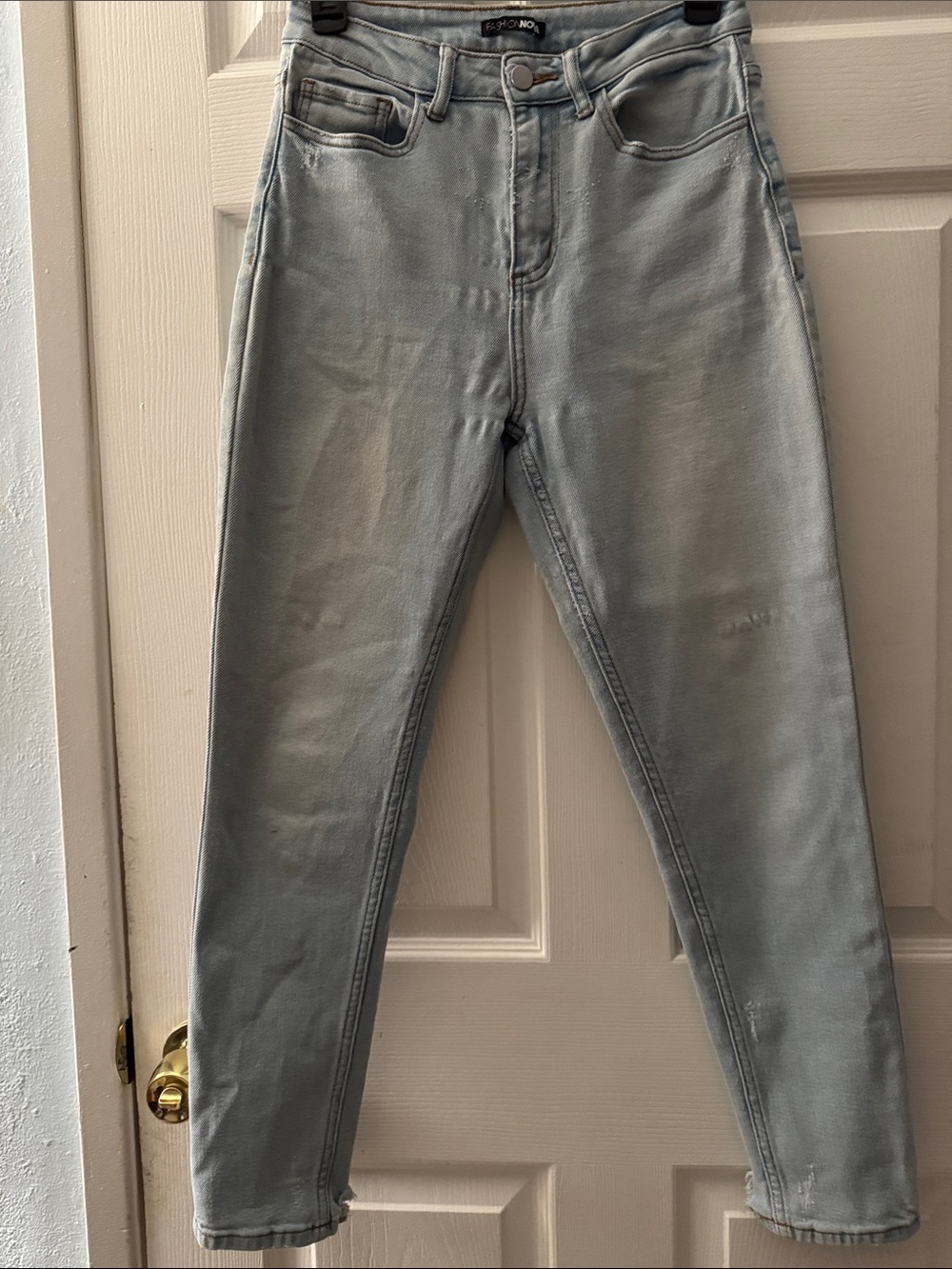 Fashion Nova Light Blue Denim Jeans